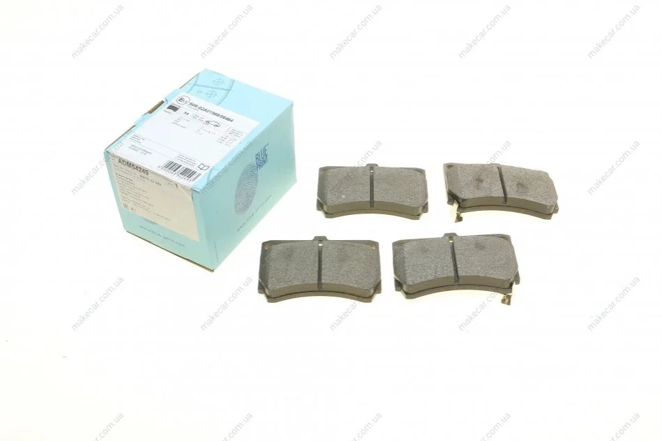<strong>Комплект гальмівних колодок з 4 шт. дисків BLUE PRINT ADM54249 (фото 1)</strong>