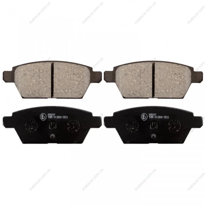 <strong>MAZDA Тормозные колодки задн.Mazda 6 2.3 BLUE PRINT ADM54288 (фото 1)</strong>