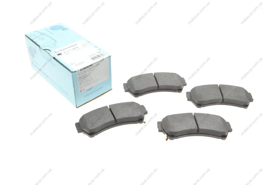 <strong>Комплект гальмівних колодок з 4 шт. дисків BLUE PRINT ADM54296 (фото 1)</strong>
