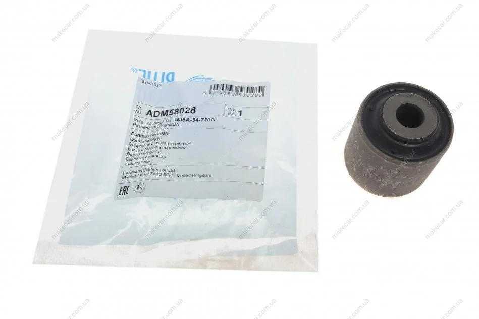 <strong>Сайлентблок важеля BLUE PRINT ADM58028 (фото 1)</strong>