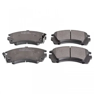 Комплект гальмівних колодок передн, NISSAN SUNNY III 1.6/1.7D/2.0D 11.90-03.00 для Nissan BLUE PRINT ADN14245 фото товару