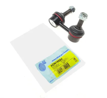 Кронштейн(тяга) стабілізатора з гайками для Nissan, Peugeot BLUE PRINT ADN18594 фото товару