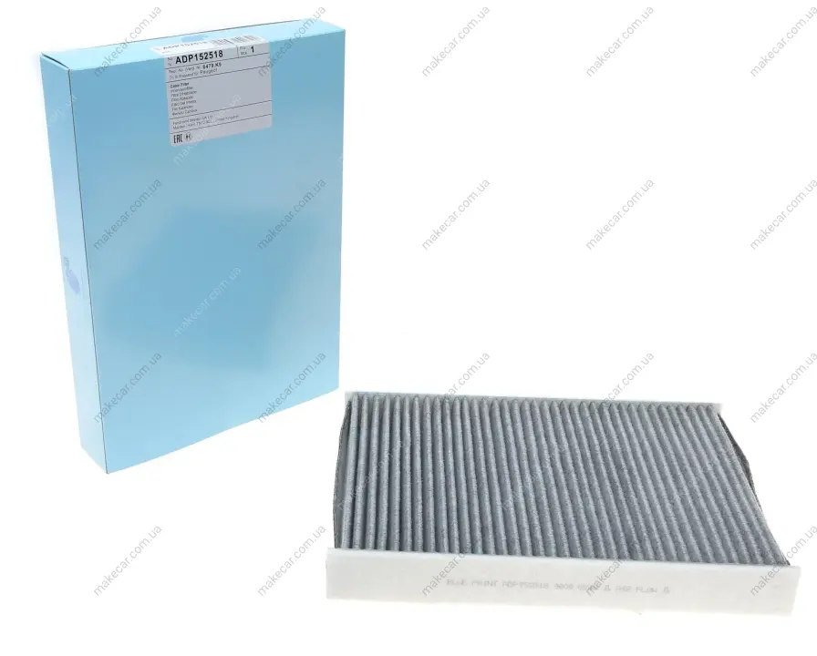 <strong>Повітряний фільтр салону BLUE PRINT ADP152518 (фото 1)</strong>