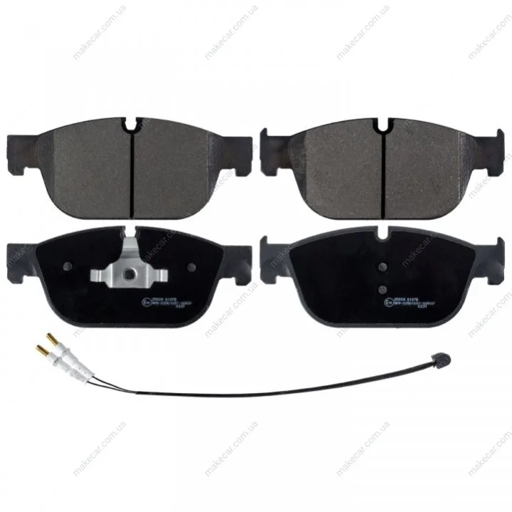 <strong>CITROEN Колодки передние DS5, DS4, C5(X7), C4(B7). BLUE PRINT ADP154240 (фото 1)</strong>