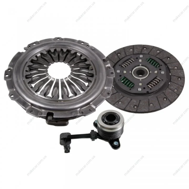 <strong>К-кт зчеплення (диск+кошик+вижимний) RENAULT 1.5 dCi 07- BLUE PRINT ADR163032 (фото 1)</strong>