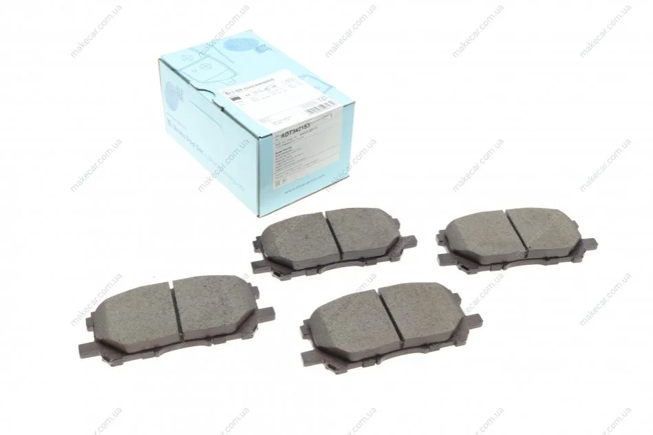 <strong>Комплект гальмівних колодок з 4 шт. дисків BLUE PRINT ADT342153 (фото 1)</strong>