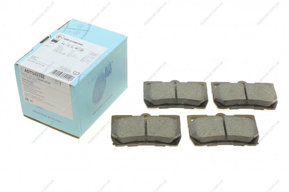 <strong>Колодки гальмівні дискові BLUE PRINT ADT342156 (фото 1)</strong>