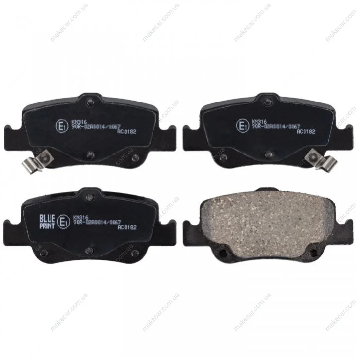 <strong>Гальмівні колодки дискові BLUE PRINT ADT342173 (фото 1)</strong>