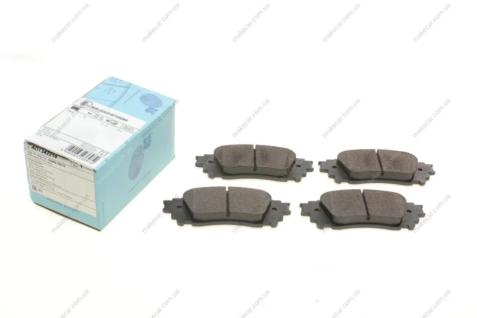 <strong>TOYOTA Колодки торм.задн.Lexus NX/RX 14- BLUE PRINT ADT342214 (фото 1)</strong>