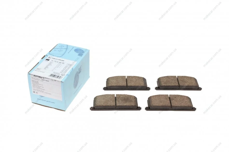 <strong>Комплект гальмівних колодок з 4 шт. дисків BLUE PRINT ADT34279 (фото 1)</strong>