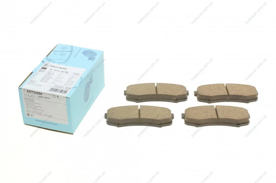 <strong>Гальмівні колодки дискові BLUE PRINT ADT34280 (фото 1)</strong>