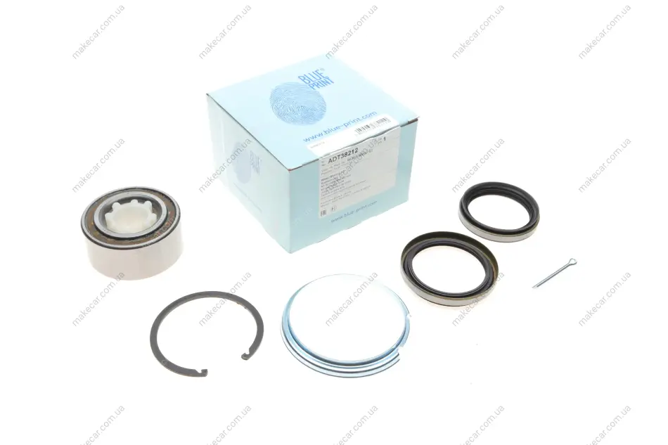 <strong>Підшипник маточини перед.Toyota Corolla 92-02 BLUE PRINT ADT38212 (фото 1)</strong>