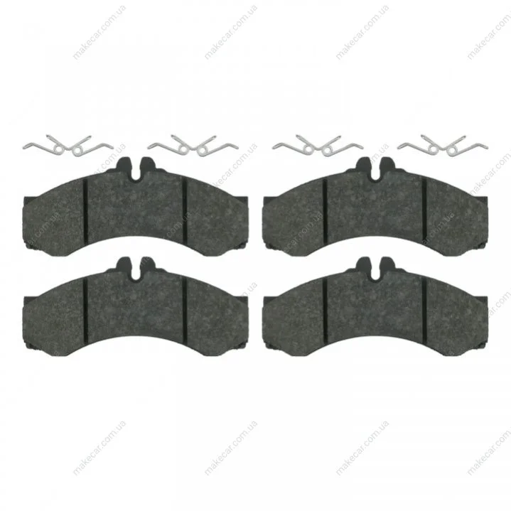 <strong>Комплект гальмівних колодок з 4 шт. дисків BLUE PRINT ADU174226 (фото 1)</strong>
