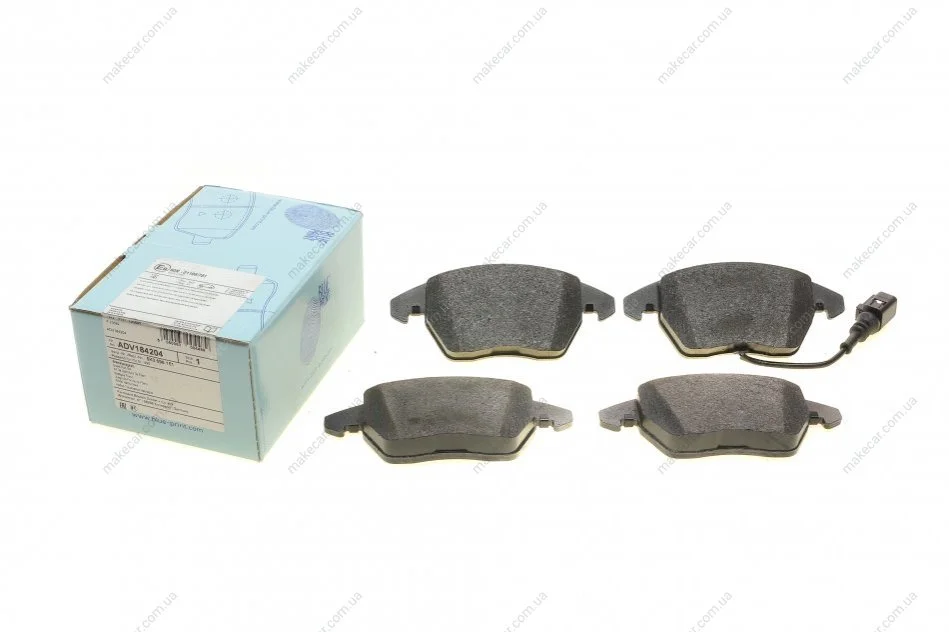 <strong>Гальмівні колодки дискові BLUE PRINT ADV184204 (фото 1)</strong>