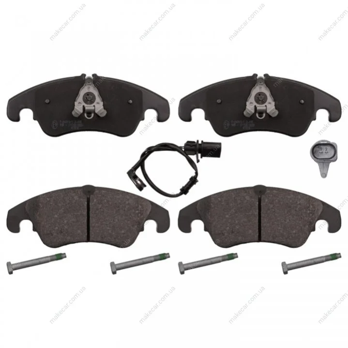 <strong>AUDI Тормозные колодки пер. с датч.A4,A5 07- BLUE PRINT ADV184212 (фото 1)</strong>
