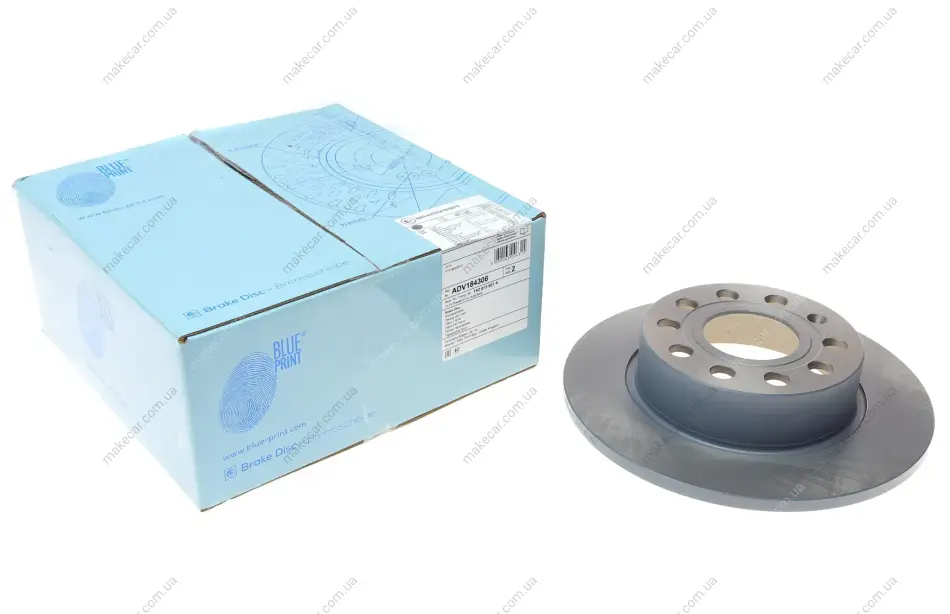 <strong>Диск гальмівний BLUE PRINT ADV184306 (фото 1)</strong>