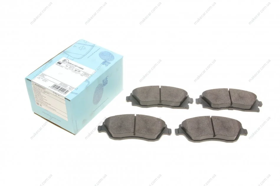 <strong>Комплект гальмівних колодок з 4 шт. дисків BLUE PRINT ADZ94227 (фото 1)</strong>