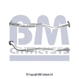 Вихлопна труба передн NISSAN NAVARA 2.5D 11.01- для BM CATALYSTS BM50144 фото товару