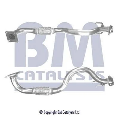 <strong>Вихлопна труба передн (довжина:860мм) SEAT LEON, TOLEDO II VW BORA, BORA I, GOLF IV 1.6 02.00-06.06 BM CATALYSTS BM70455 (фото 1)</strong>