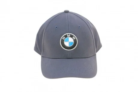 Бейсболка унісекс Logo Cap, Dark Blue для BMW 80162454621 фото товару