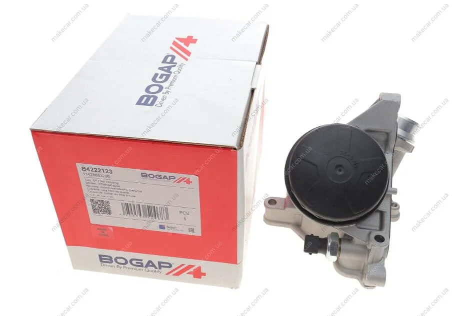 <strong>Корпус фільтра масляного BOGAP B4222123 (фото 1)</strong>