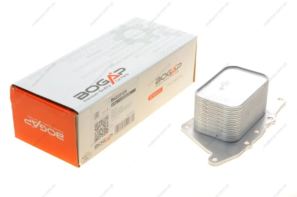 <strong>Радіатор масляний BOGAP B4222124 (фото 1)</strong>