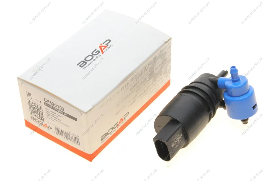 <strong>Насос омивача BOGAP C5520102 (фото 1)</strong>