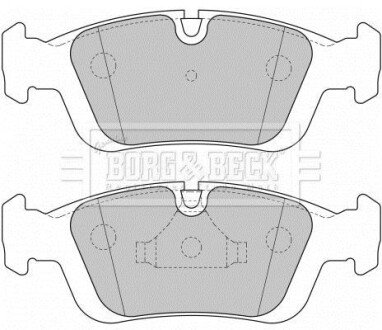 - Гальмівні колодки до дисків BORG & BECK BBP1627 фото товара