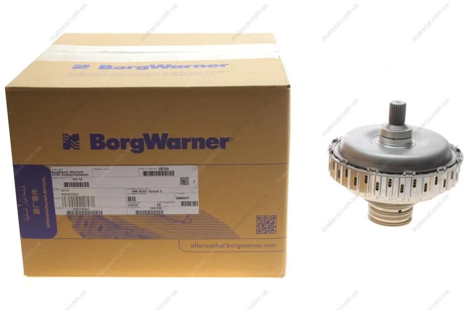 <strong>Муфта зчеплення BorgWarner 202154 (фото 1)</strong>