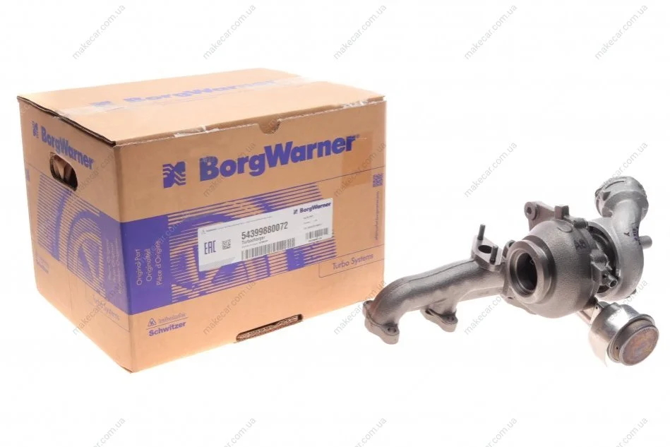 <strong>Турбіна VW Caddy 1.9TD 2009- BorgWarner 54399880072 (фото 1)</strong>