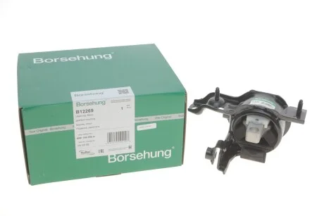 Подушка КПП гумова для Volkswagen, Skoda, Seat, Audi, Renault Borsehung B12269 фото товару