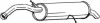 <strong>Глушник задня частина CITROEN C4 (08-11), PEUGEOT 308 (07-14) BOSAL 135-093 (фото 1)</strong>