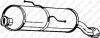 <strong>Глушитель задняя часть Peugeot 206 98-00 BOSAL 190359 (фото 1)</strong>