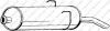 <strong>Глушник задня частина PEUGEOT 405 87-92 BOSAL 190-787 (фото 1)</strong>