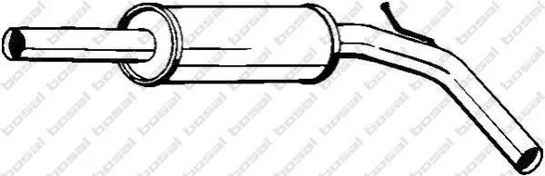 <strong>Деталі вихлопної системи BOSAL 233-323 (фото 1)</strong>
