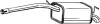 <strong>Глушитель задняя часть VW CADDY III 06- BOSAL 233-405 (фото 1)</strong>