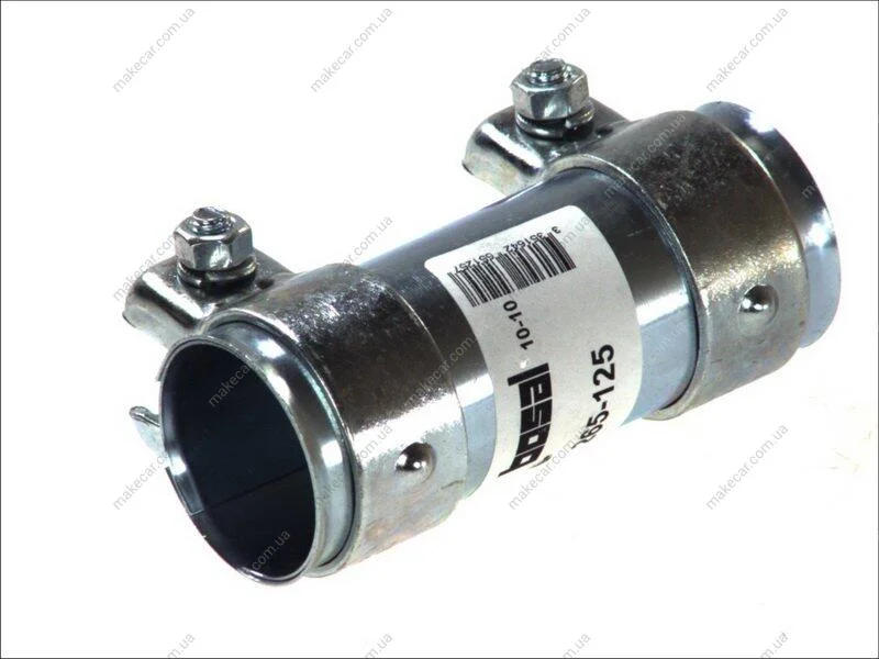 <strong>З\'єднувач труб (43x125mm) AUDI A6 C5 FIAT PUNTO KIA PICANTO I OPEL ADAM, AGILA, CORSA D SEAT AROSA, CORDOBA, CORDOBA VARIO, IBIZA II, INCA SKODA FELICIA I, FELICIA II 1.0-2.8 08.83-02.19 BOSAL 265-125 (фото 1)</strong>