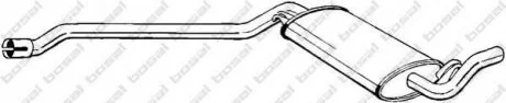 Глушитель средняя часть AUDI CABRIO 93-98 для BOSAL 283-015 фото товара