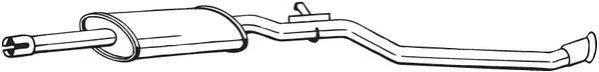 <strong>Глушник PEUGEOT PARTNER 01-02 BOSAL 284-703 (фото 1)</strong>