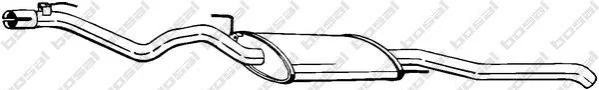 <strong>Глушитель, алюм. cталь, задн. часть VW VENTO 93-98 (285-703) BOSAL 285703 (фото 1)</strong>