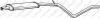 <strong>Глушитель средняя часть RENAULT LOGAN (06-) BOSAL 286-113 (фото 1)</strong>