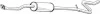 <strong>Глушник середня частина CITROEN C3 (02-11) BOSAL 287-089 (фото 1)</strong>