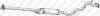 <strong>Глушник середня частина HONDA CR-V 97-01 BOSAL 292-197 (фото 1)</strong>