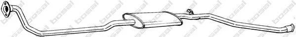 <strong>Глушник передній CITROEN Berlingo 96-03 BOSAL 293-111 (фото 1)</strong>