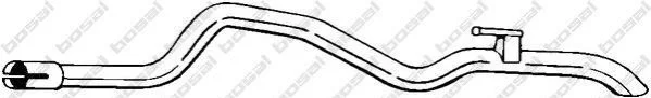 <strong>Глушник задній VW LT 97- BOSAL 521-773 (фото 1)</strong>