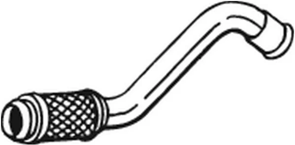 <strong>Глушник, алюм. сталь, передня частина CITROEN C4 08-10 BOSAL 700225 (фото 1)</strong>