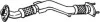 <strong>Труба вихлопна передня частина NISSAN X-TRAIL 03-06 BOSAL 750-139 (фото 1)</strong>