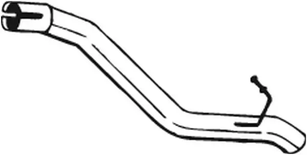 <strong>Труба выхлопная Volvo S40 04-12, V50 04-12 BOSAL 750235 (фото 1)</strong>