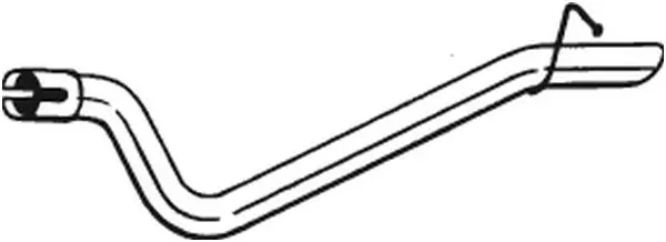 <strong>Труба вихлопна MB Vito - 639 03- BOSAL 750429 (фото 1)</strong>