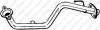 <strong>Труба вихлопна Nissan Micra 02-10, NIissan Note 06-13 BOSAL 790105 (фото 1)</strong>